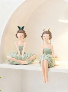 创意公主女孩装饰摆件