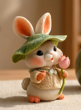 可爱兔子毛线钩针DIY材料包