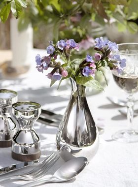 北欧器不锈钢小花瓶客厅茶几插花装饰摆件样板间软装道具插花轻奢