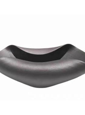 现代极简花器客厅创意贝壳样板房摆件白色果盘干花插花软装工艺品