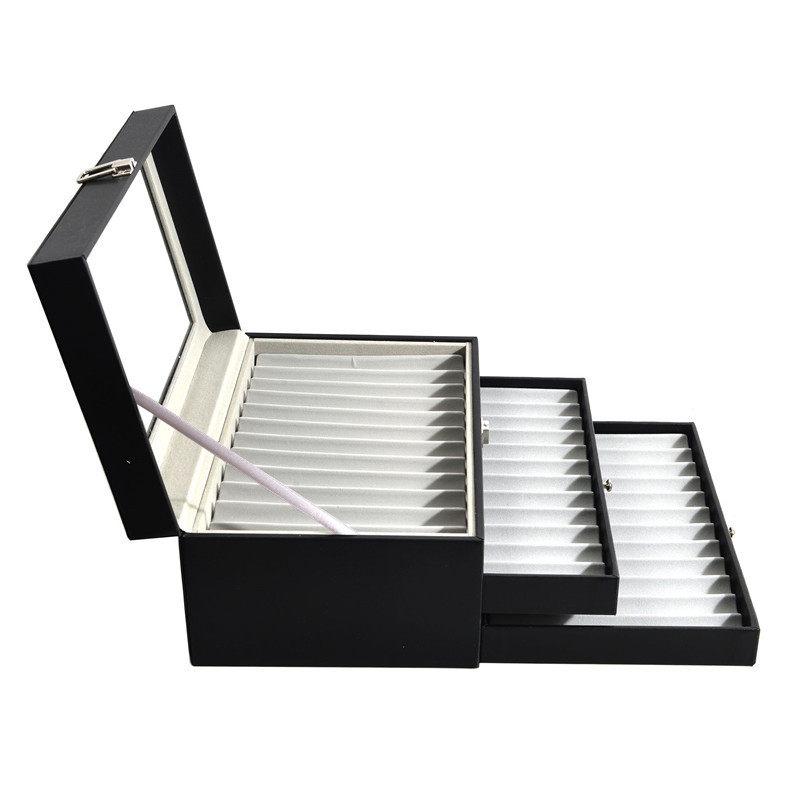 梦冉钢笔收纳盒名笔收藏盒用圆珠笔整理钢笔透明展示陈列大容量,淘宝优惠券,粉丝福利购,淘宝优惠卷