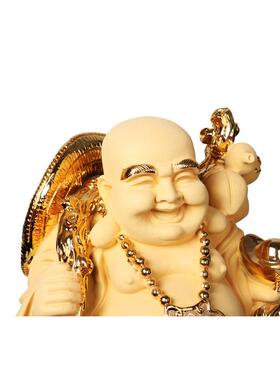 雅佛树脂工艺品财源滚滚招信财神摆件办公室公司开业礼品