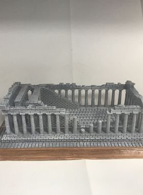 家居摆件树脂工艺品创意摆件世界希腊建筑名雅典卫城工艺品摆件
