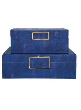 新中式实木收纳盒工艺柜样板间卧室梳妆装饰品摆件家具城软装摆设