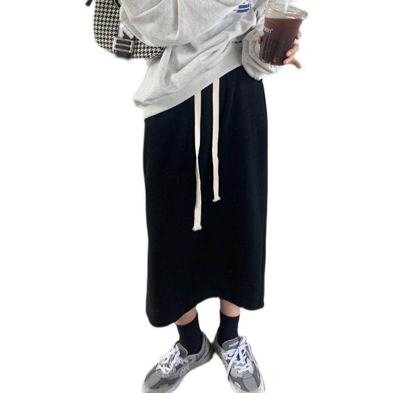 大码胖mm休闲女春秋中长款梨形身材遮胯显瘦a字裙,淘宝优惠券,粉丝福利购,淘宝优惠卷