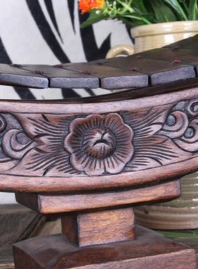 东南亚风格摆件特色木制工艺品手工集企业木琴采木质摆件禅意