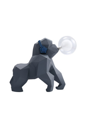 北欧家居工艺品树脂客厅房间床头柜台灯装饰金刚发光泡泡灯小摆件