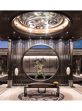 不锈钢园林屏风景观墙金属仿古景观凉亭亭子厂家钢结构不锈遮阳亭