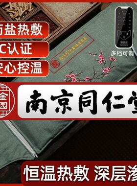 粗盐热敷包电加热盐袋海盐家用艾草艾灸肩颈电热理疗袋子