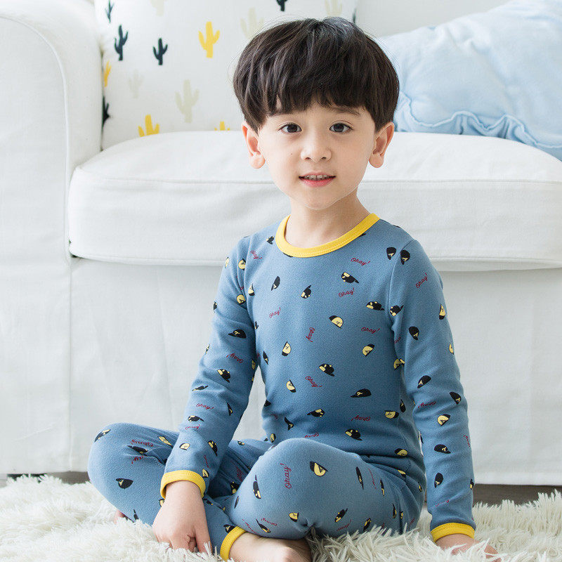 儿童内衣套装纯棉加厚保暖秋冬宝宝睡衣全棉毛衫男童秋衣秋裤,淘宝优惠券,粉丝福利购,淘宝优惠卷
