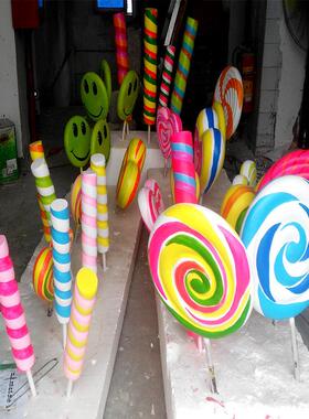 热销波美陈糖透明树脂雕塑艺术品迪拜连锁商场橱窗板互动舞台气氛