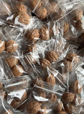 文玩核桃手玩把件小三棱 尺寸22-25佳品手玩核桃骨质一对产地批发