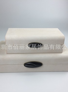 热销新中式首饰收纳盒新古典极简样板房衣帽间售楼处摆件工厂供应