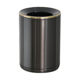 Trash can stainless steel uncovered double-layer creative household living room, bedroom, bathroom and toilet light luxury simple storage barrel