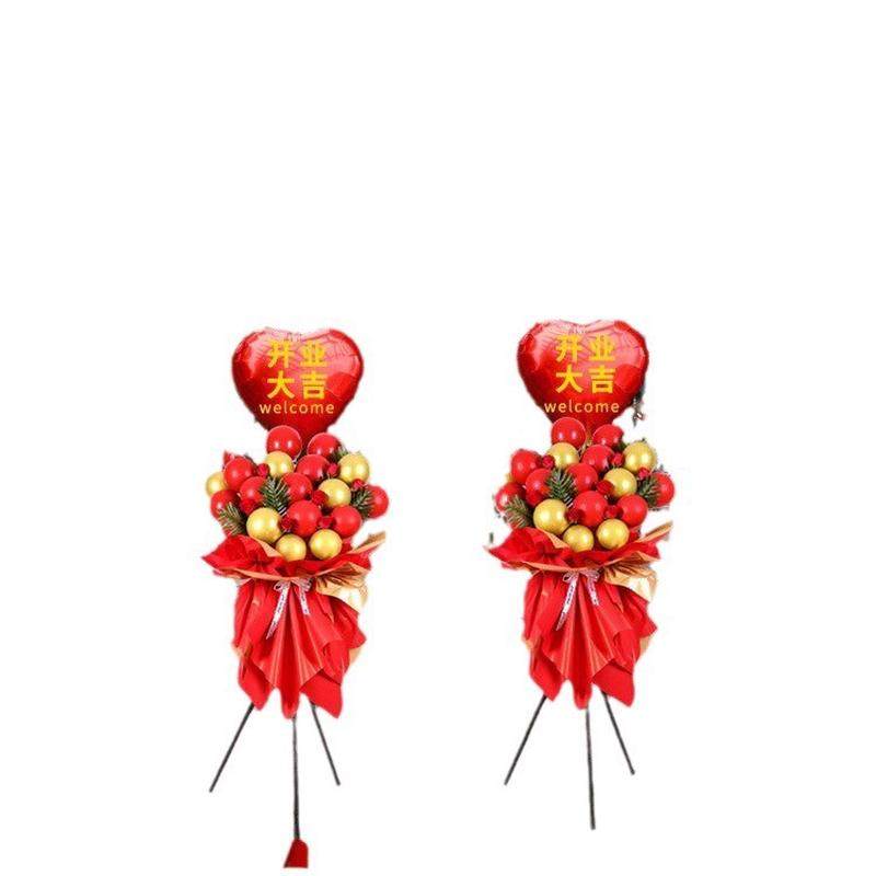开业大吉气球拱门立柱氛围布置店铺面门装饰花篮开业庆典活动装饰,淘宝优惠券,粉丝福利购,淘宝优惠卷
