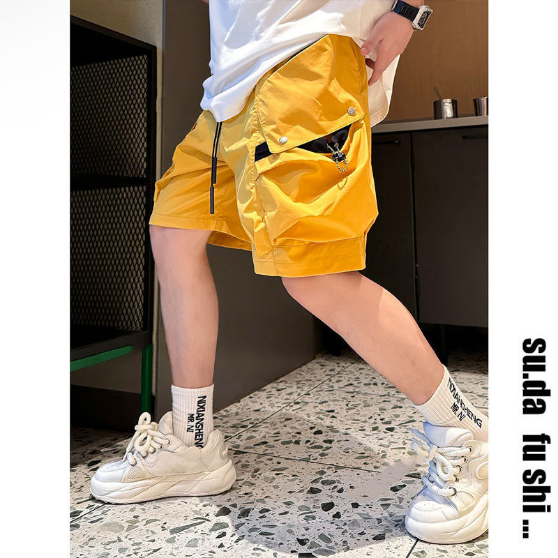 素搭夏季新款休闲五分裤男潮流时尚百搭高品质多口袋工装男,淘宝优惠券,粉丝福利购,淘宝优惠卷