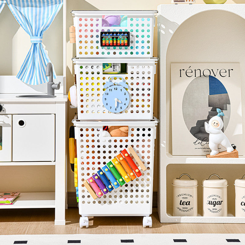 天鼠儿童玩具收纳箱家用宝宝推车积木娃娃忙碌筐洞洞板脏衣篓篮子,淘宝优惠券,粉丝福利购,淘宝优惠卷