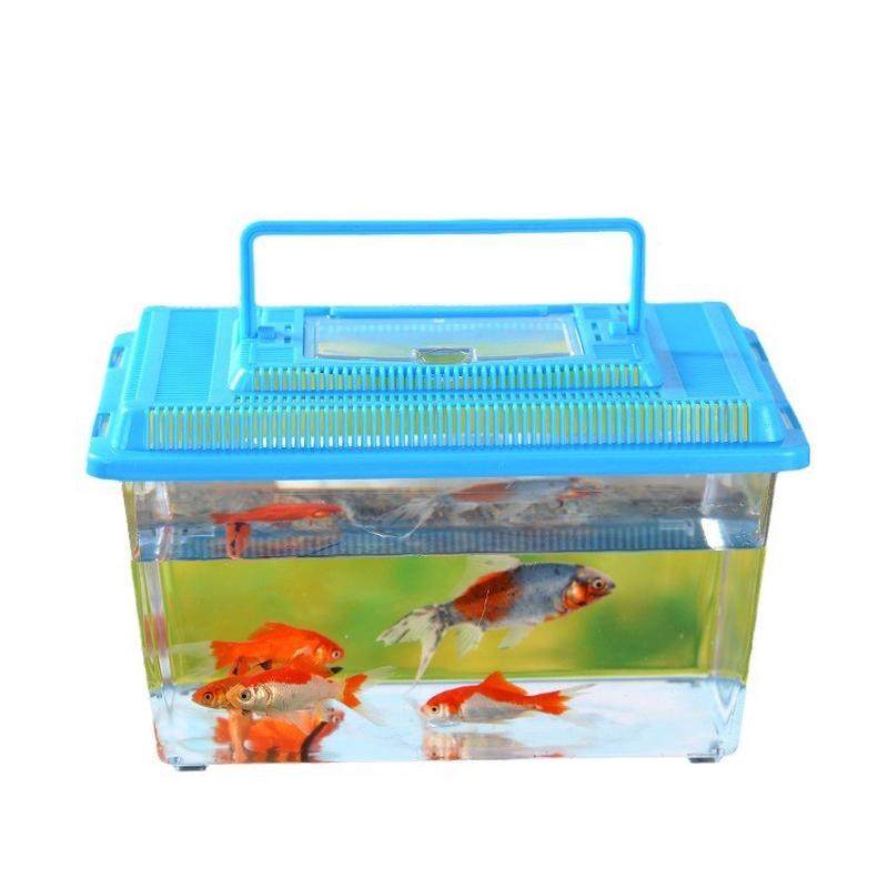 厂家提中小号手批发塑料鱼缸乌龟缸透明宠物盒爬虫饲养盒运输盒,淘宝优惠券,粉丝福利购,淘宝优惠卷