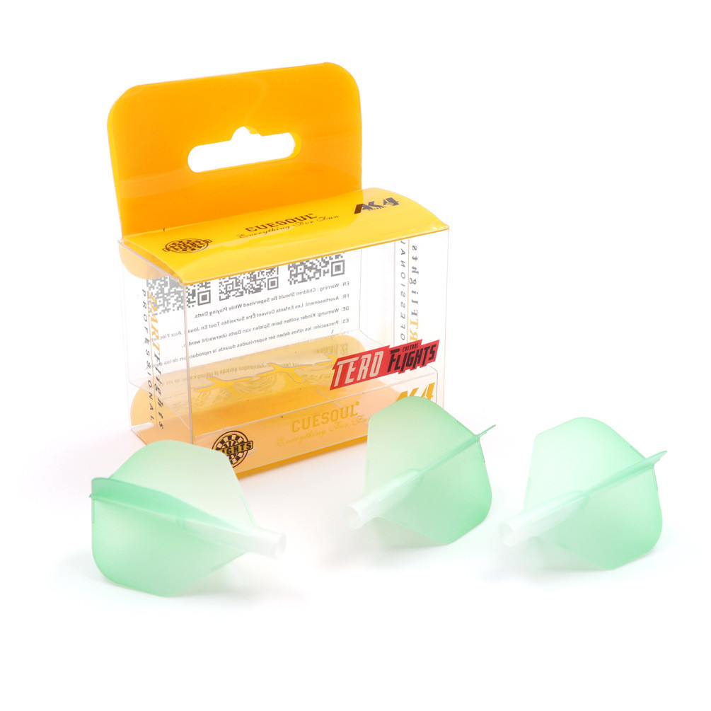 热销cuesoultero系列ak4渐变色旋转飞镖尾翼 - 图1