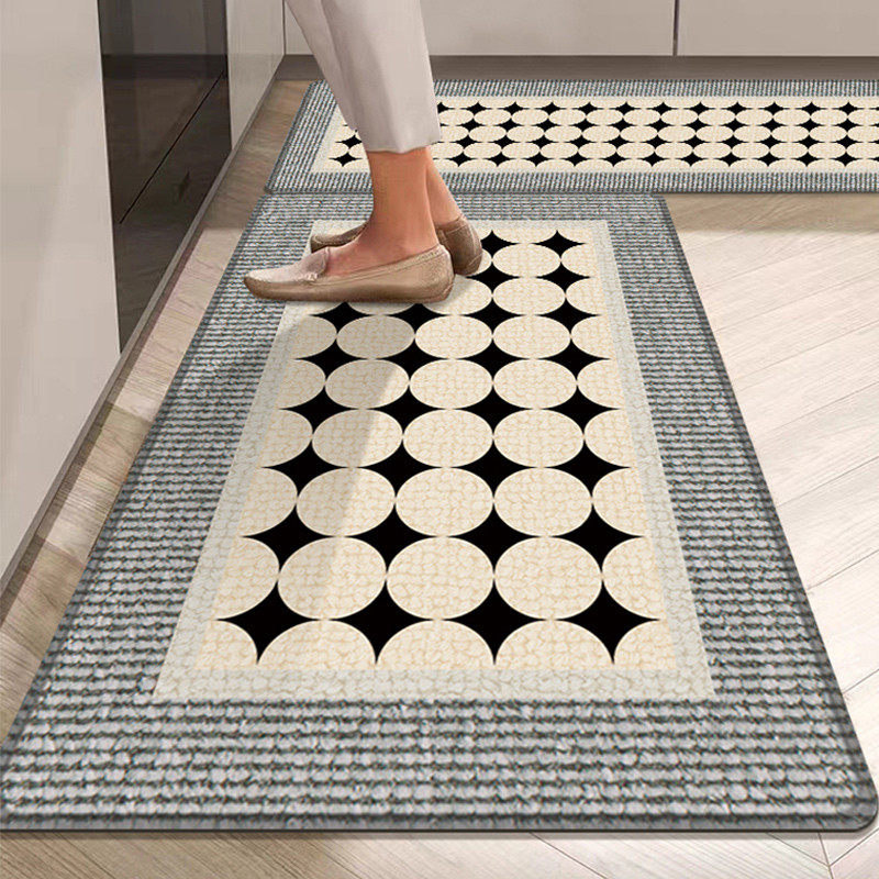 厨房地垫吸水防滑防油可擦免洗耐脏脚垫入户门垫进门门口地毯家用,淘宝优惠券,粉丝福利购,淘宝优惠卷