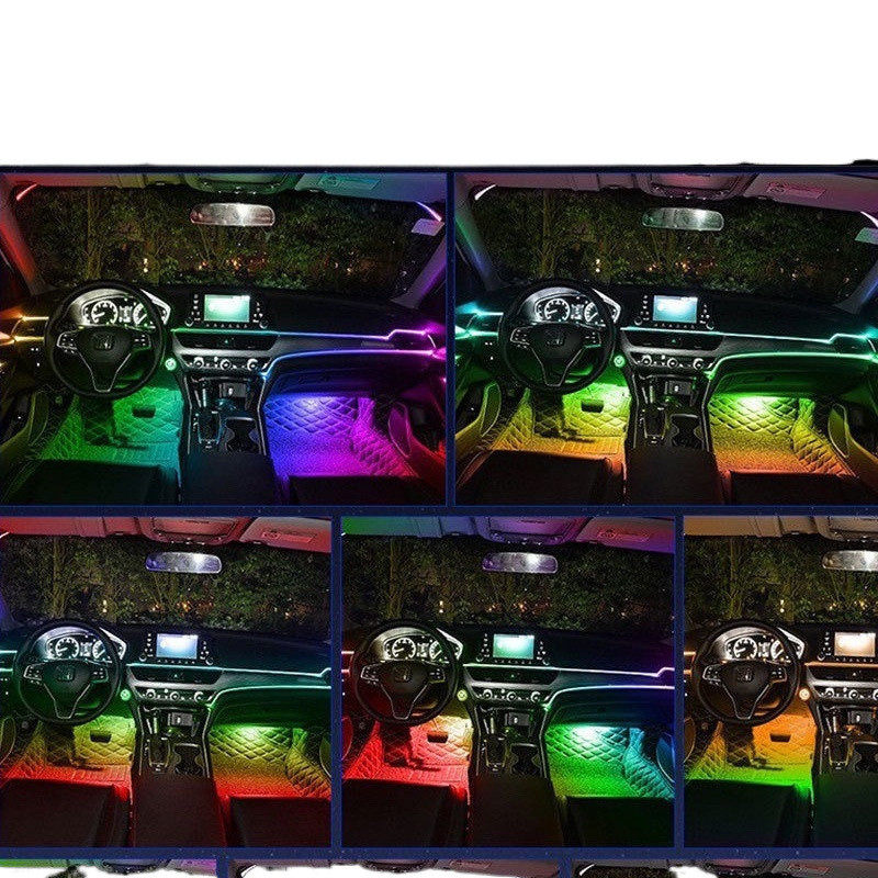 L4V新款汽车氛围灯车内led七彩气氛灯车载usb脚底灯音乐声控节奏,淘宝优惠券,粉丝福利购,淘宝优惠卷