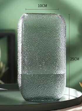 玻璃花瓶欧式珍珠缸创意透明大号水培插花器客厅卧室软装饰品摆件