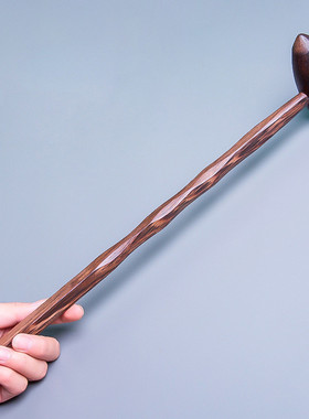 鸡翅木经络按摩槌实木质敲打经络敲背拍打颈肩背部按摩槌棒