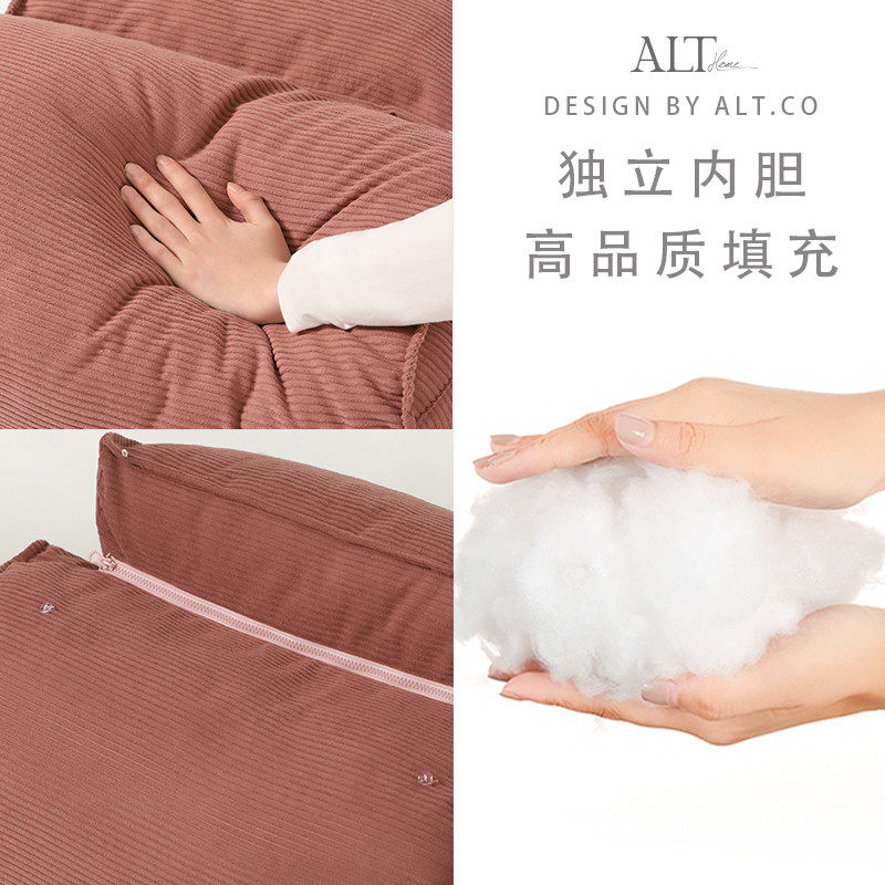 客厅沙发靠垫孕妇床上软包护腰靠背枕床头腰部支撑单人看书腰托枕,淘宝优惠券,粉丝福利购,淘宝优惠卷