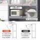 Kitchen storage rack floor-standing multi-layer cabinets, multi-functional microwave oven oven storage cabinets, dishes, pots and utensils storage cabinets