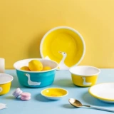[Полный 300 минус 140] Помновая посуда набор креативных завтрака для завтрака Керамика Керамика Суп Миска Паулон, Дом мебели