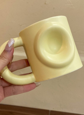 北欧ins风陶瓷马克杯甜甜圈水杯咖啡杯情侣对杯家居摆件装饰礼盒