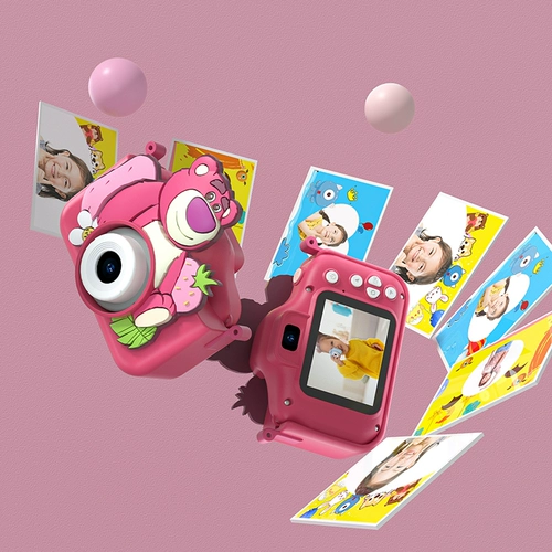Дисней, polaroid, клубника, детская камера, игрушка, подарок на день рождения