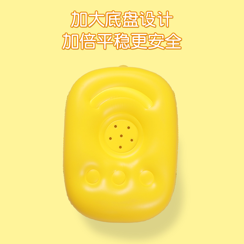 品高玩具旗舰店迪士尼宝宝充气餐椅儿童沙发婴儿学坐椅不伤脊柱座椅神器吃饭椅子1