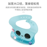 Дисней, силиконовый детский водонепроницаемый нагрудник для еды, слюнявчик, с карманом