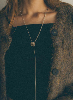 阳光的味道纯银双层项链