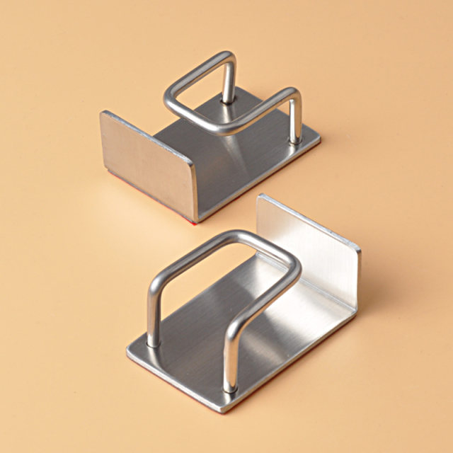 304 stainless steel bathroom storage rack hanging basin hook