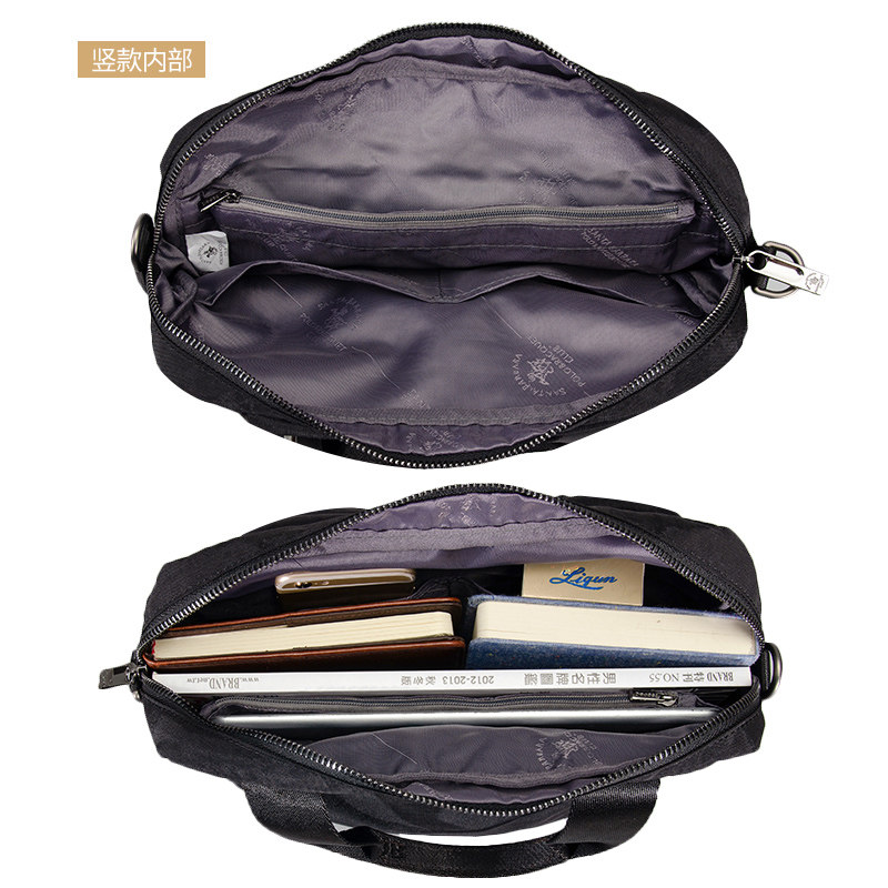 圣大保罗手提包牛津布大容量男包 圣大保罗恒诚鑫男士包袋