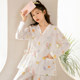 Confinement clothes pure cotton gauze summer maternity nursing clothes