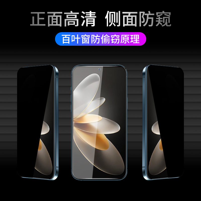 适用vivos16e钢化膜防窥s16e全屏覆盖vivo手机防窥膜vovos抗蓝光防摔vivis新款viovs全包防偷窥保护viv0贴膜e - 图1