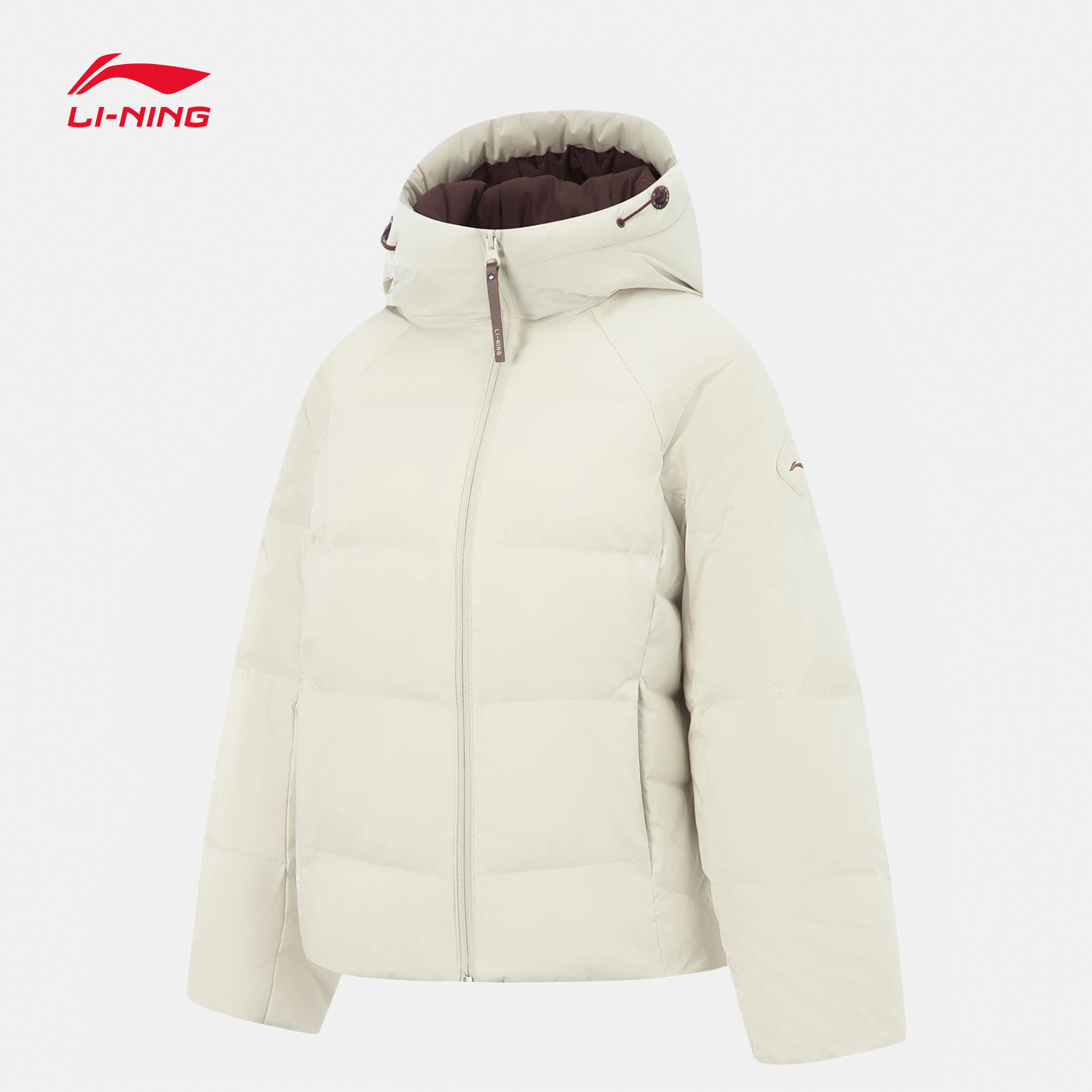 李宁短款羽绒服女士2026冬季新款健身保暖加厚百搭连帽运动服外套,淘宝优惠券,粉丝福利购,淘宝优惠卷