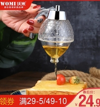 Wormi Honey Split Bottle Convenient Pour Squeeze Bottle Mouth Home Non-Glass Sealing Tank Thickened Sauce Squeezer Bottle