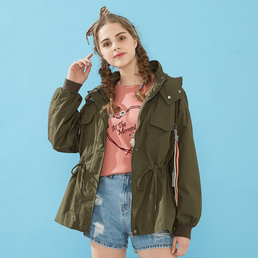  metersbonwe霓尚短外套