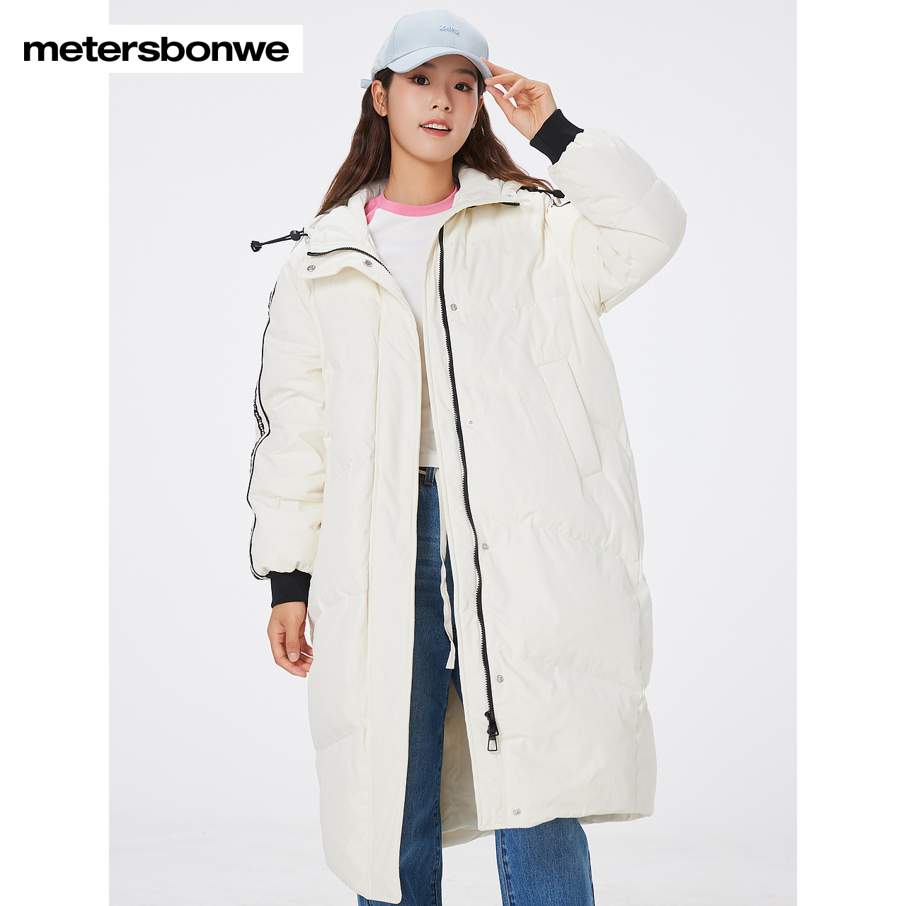  metersbonwe霓尚羽绒服