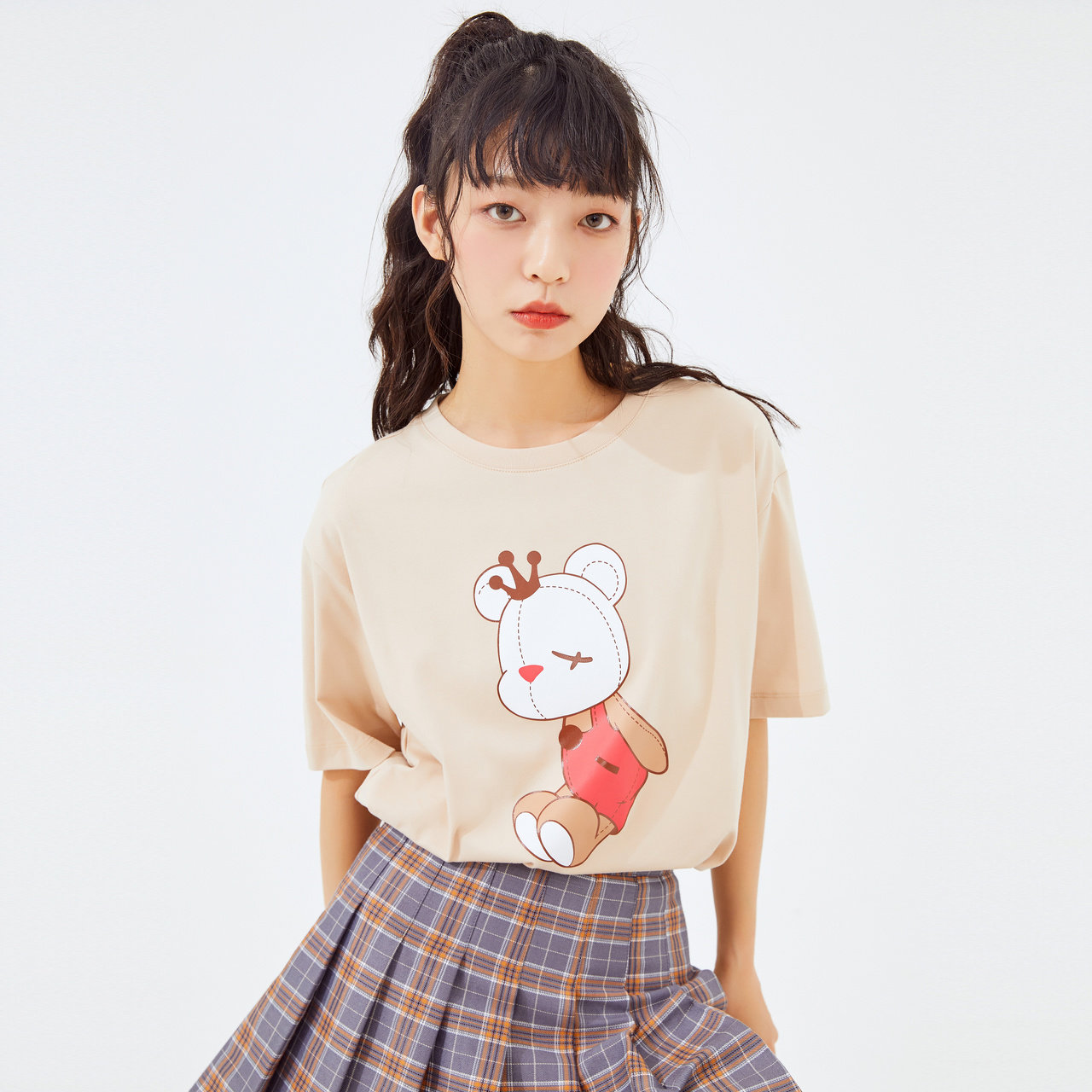 [100元3件]美特斯邦威短袖2020 t恤 metersbonwe霓尚T恤