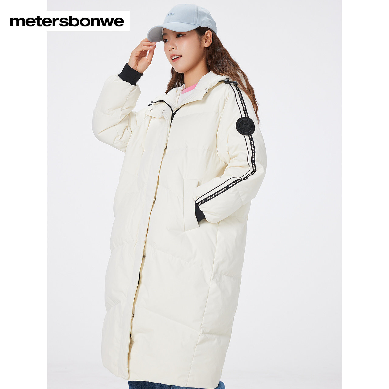  metersbonwe霓尚羽绒服
