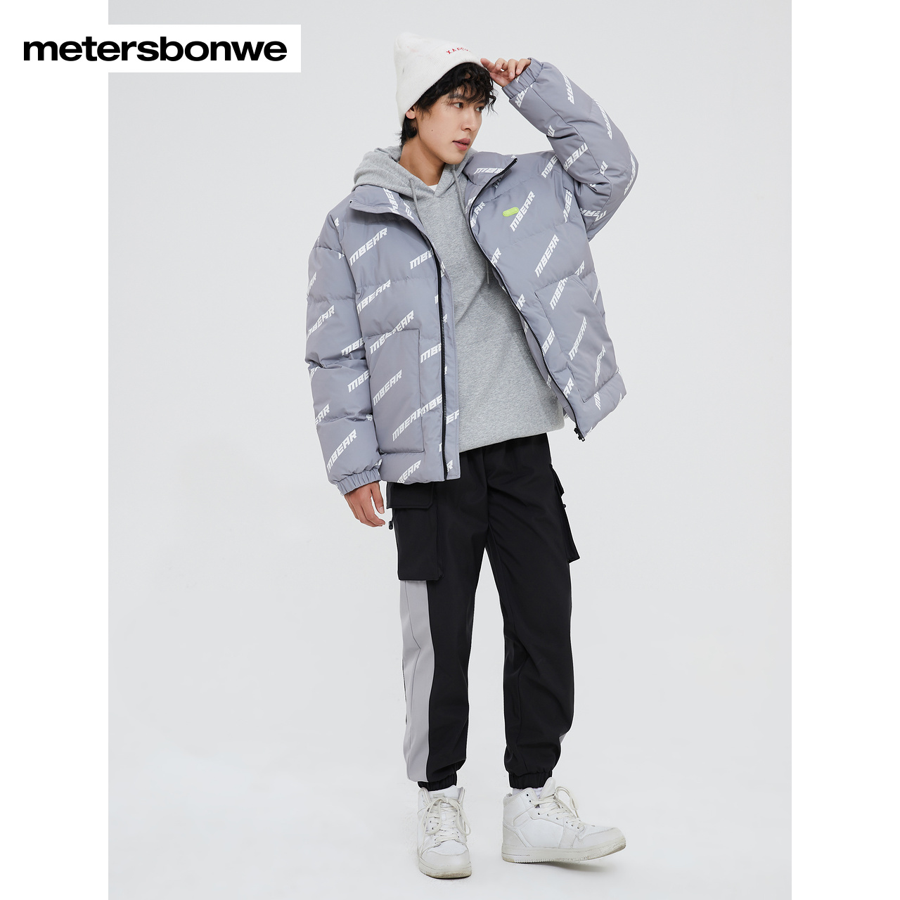  metersbonwe霓尚羽绒服