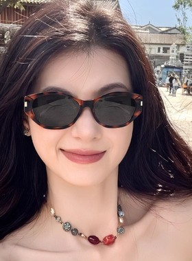 晰雅2025新款猫眼墨镜女潮流