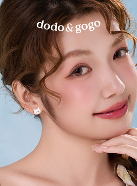 DODOGOGO小猫咪耳钉新款爆款