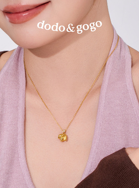 DODOGOGO花朵骨头小狗项链