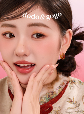 DODOGOGO红色新年耳环
